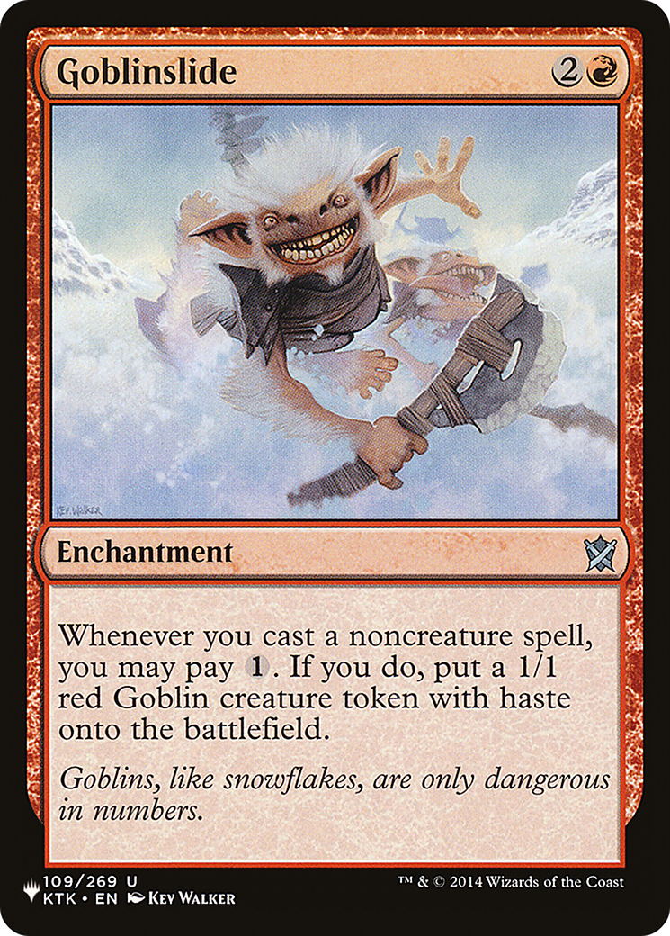 Goblinslide [The List] | The Time Vault CA