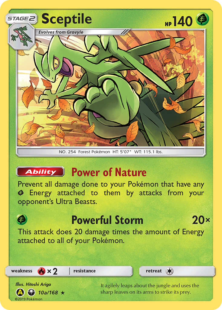 Sceptile (10a/168) [Alternate Art Promos] | The Time Vault CA