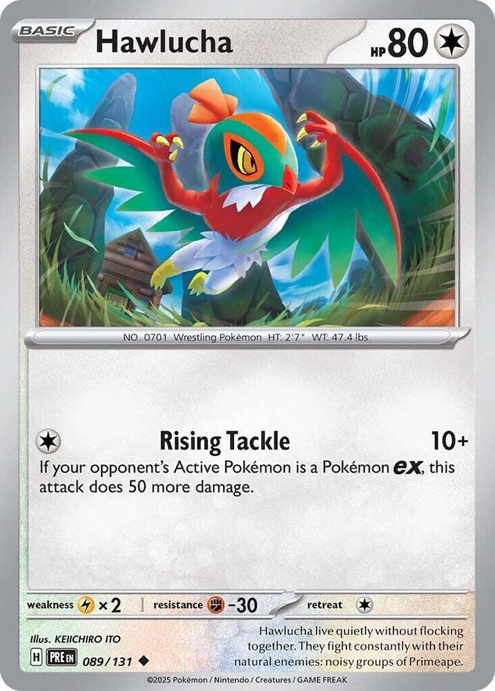 Hawlucha (089/131) [Scarlet & Violet: Prismatic Evolutions] | The Time Vault CA