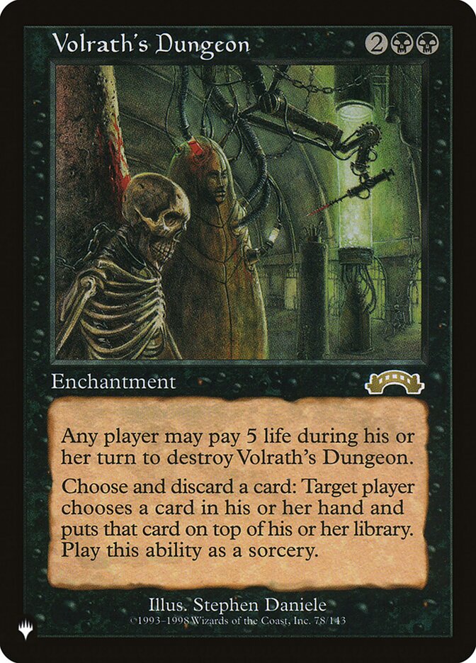 Volrath's Dungeon [The List] | The Time Vault CA