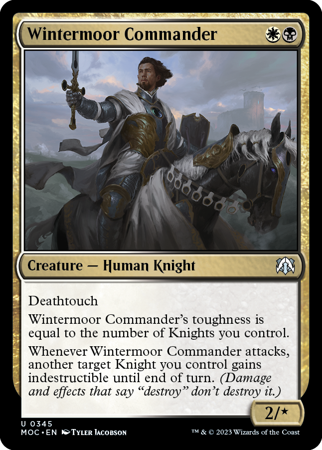 Wintermoor Commander [March of the Machine Commander] | The Time Vault CA