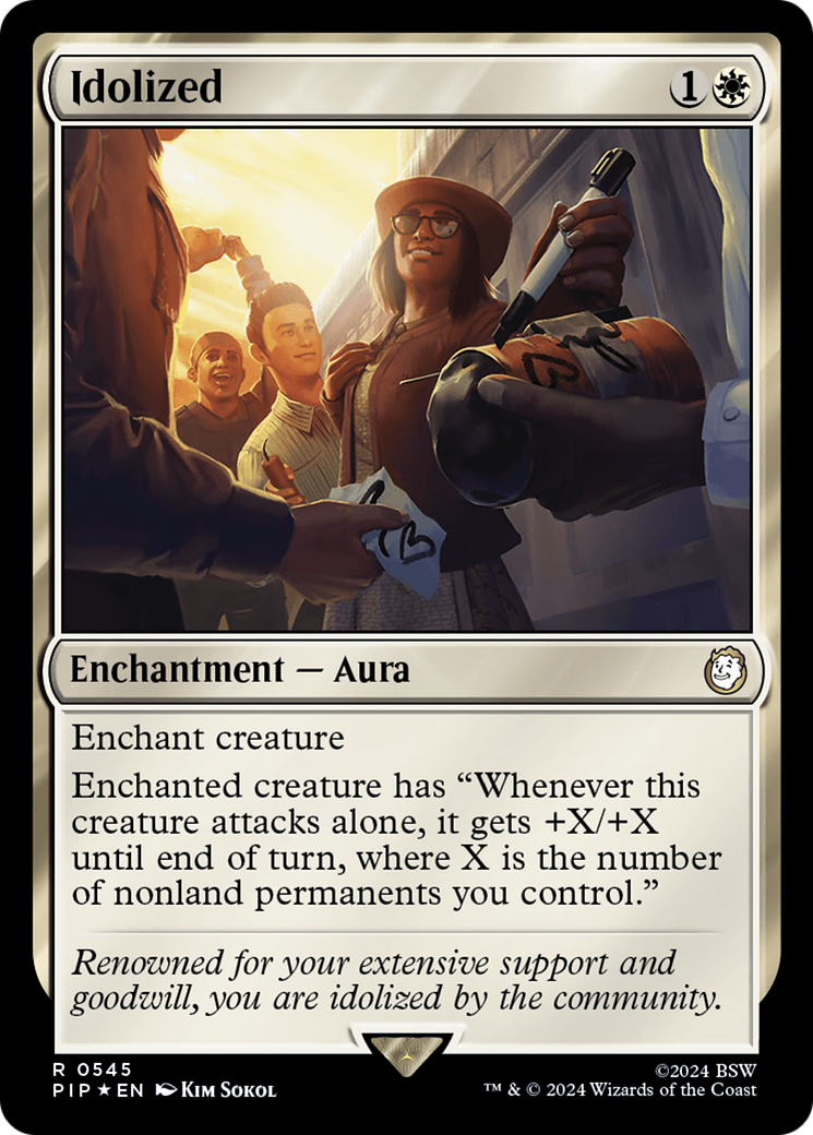 Idolized (Surge Foil) [Fallout] | The Time Vault CA