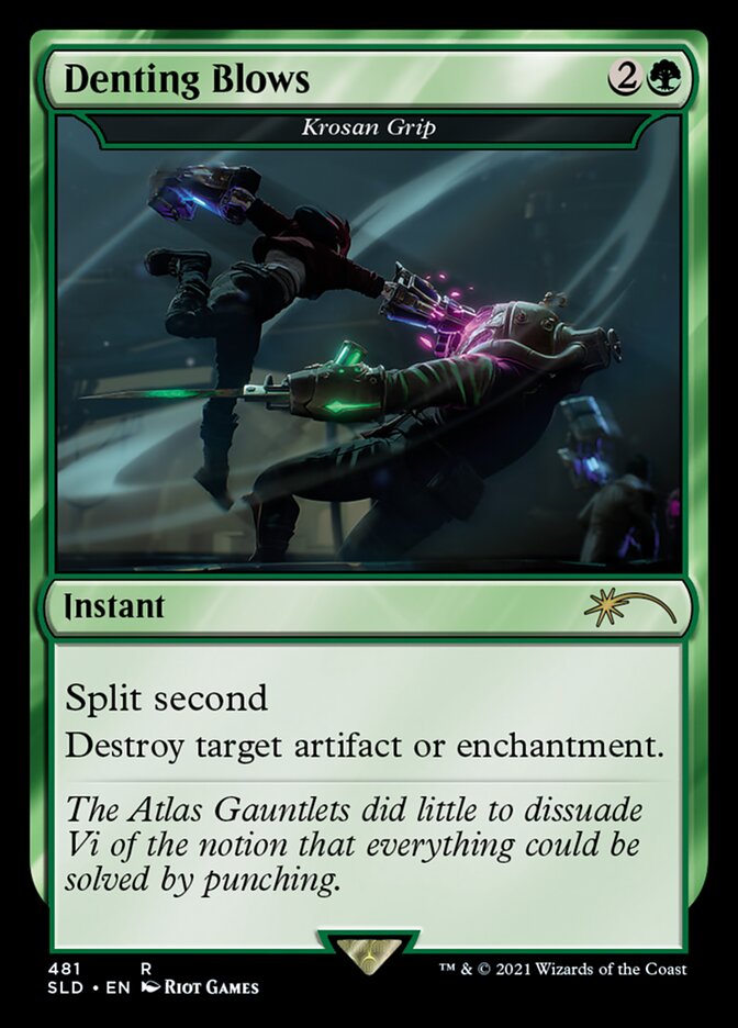 Krosan Grip - Denting Blows [Secret Lair Drop Series] | The Time Vault CA