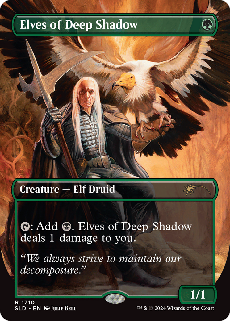 Elves of Deep Shadow (Rainbow Foil) [Secret Lair Drop Series] | The Time Vault CA