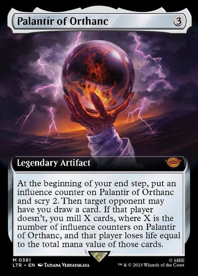 Palantir of Orthanc (Extended Art) [The Lord of the Rings: Tales of Middle-Earth] | The Time Vault CA