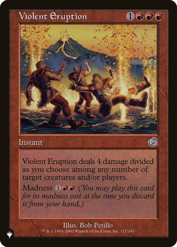 Violent Eruption [The List] | The Time Vault CA