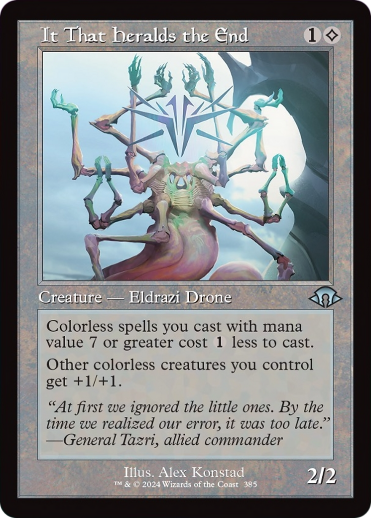 It That Heralds the End (Retro [Modern Horizons 3] | The Time Vault CA
