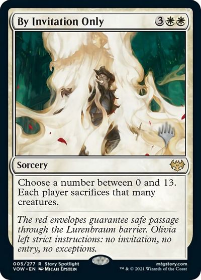 By Invitation Only (Promo Pack) [Innistrad: Crimson Vow Promos] | The Time Vault CA