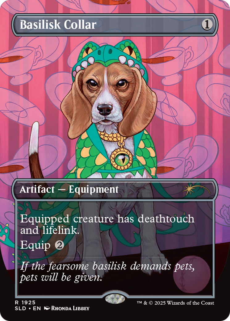 Basilisk Collar (1925) (Rainbow Foil) [Secret Lair Drop Series] | The Time Vault CA