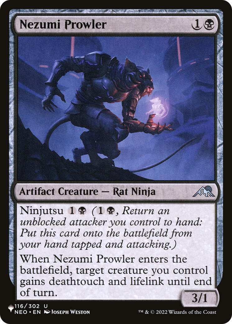 Nezumi Prowler [The List] | The Time Vault CA