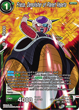 Frieza, Demolisher of Planet Vegeta (Uncommon) (BT13-078) [Supreme Rivalry] | The Time Vault CA