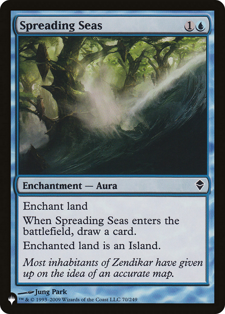 Spreading Seas [The List] | The Time Vault CA
