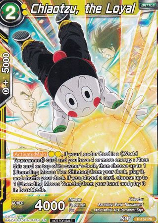 Chiaotzu, the Loyal (Power Booster: World Martial Arts Tournament) (P-157) [Promotion Cards] | The Time Vault CA