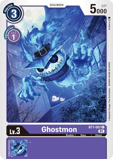 Ghostmon [BT7-067] [Next Adventure] | The Time Vault CA