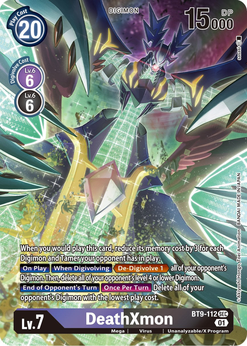 DeathXmon [BT9-112] (Alternate Art) [X Record] | The Time Vault CA