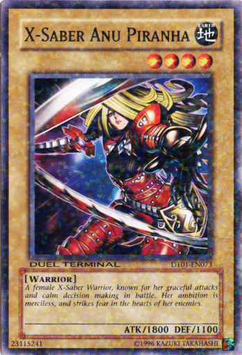 X-Saber Anu Piranha [DT01-EN073] Common | The Time Vault CA