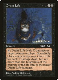 Drain Life (Oversized) [Oversize Cards] | The Time Vault CA