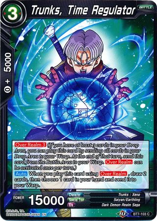 Trunks, Time Regulator (BT7-103) [Assault of the Saiyans] | The Time Vault CA