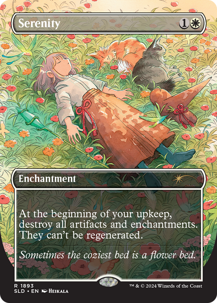 Serenity (Rainbow Foil) [Secret Lair Drop Series] | The Time Vault CA