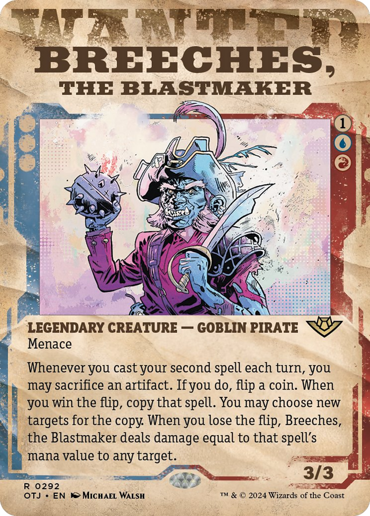 Breeches, the Blastmaker (Showcase) [Outlaws of Thunder Junction] | The Time Vault CA
