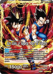 SS Vegito // Son Goku & Vegeta, Path to Victory (BT20-084) [Power Absorbed] | The Time Vault CA