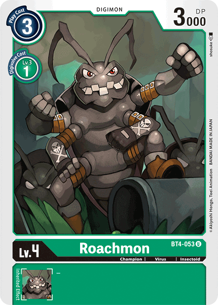 Roachmon [BT4-053] [Great Legend] | The Time Vault CA