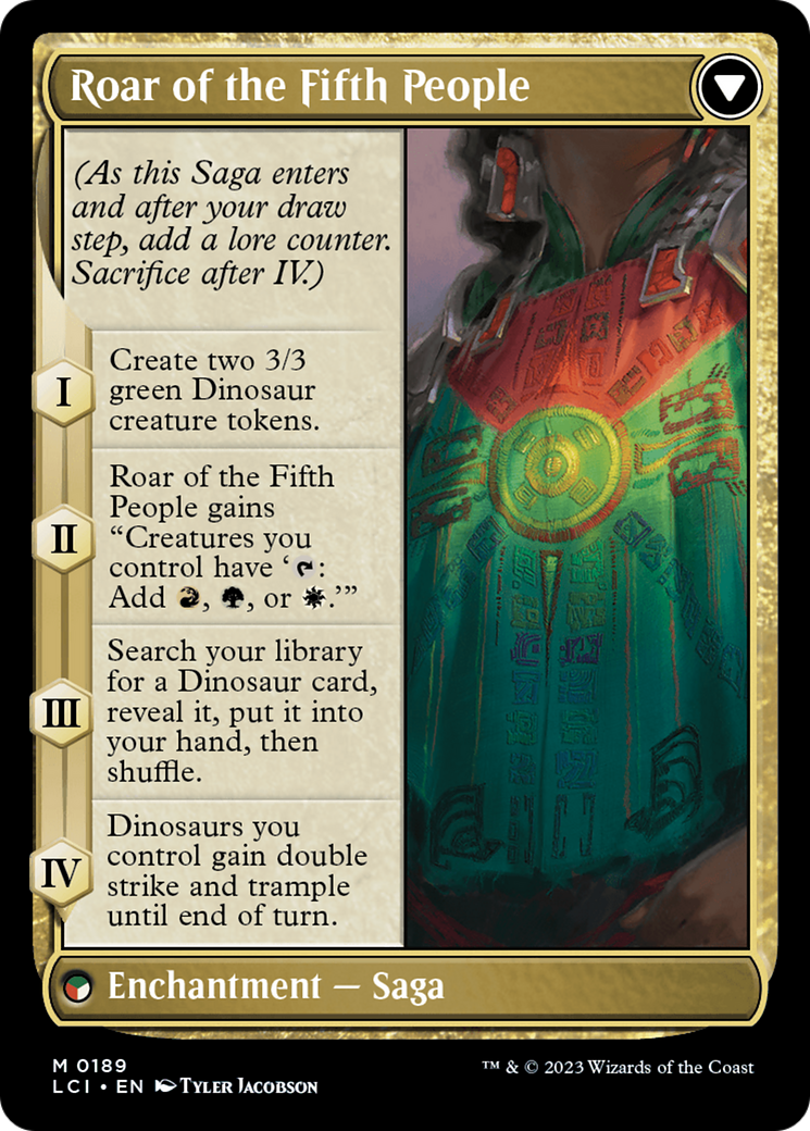 Huatli, Poet of Unity // Roar of the Fifth People [The Lost Caverns of Ixalan] | The Time Vault CA