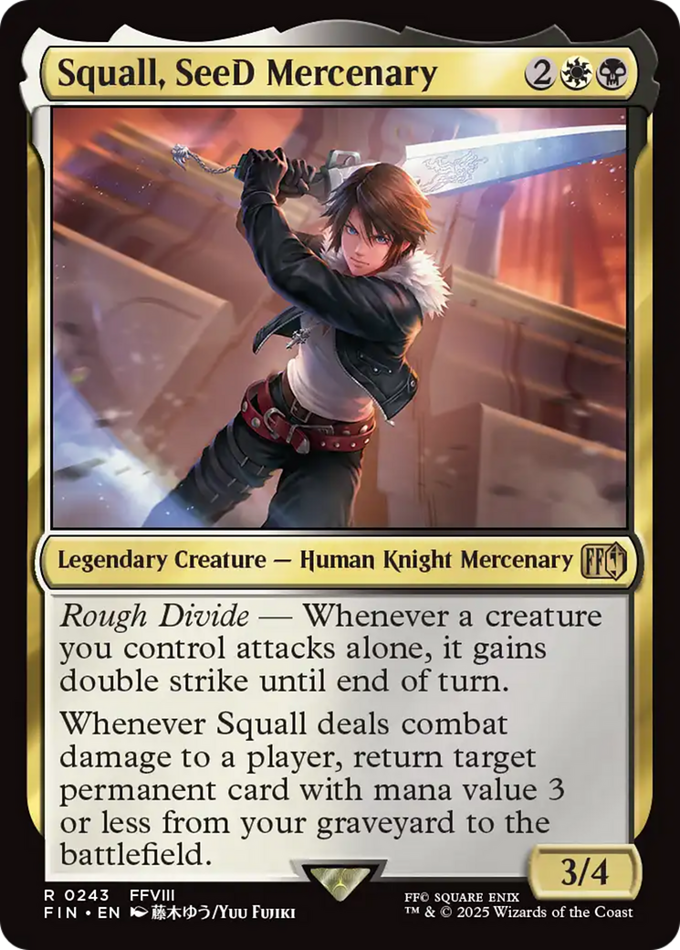 Squall, SeeD Mercenary [FINAL FANTASY] | The Time Vault CA