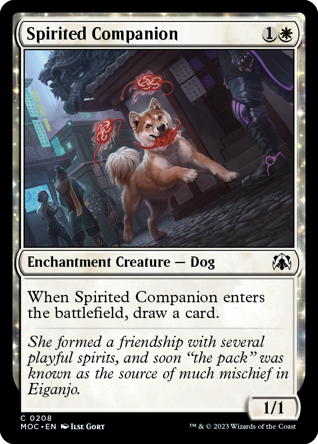 Spirited Companion [March of the Machine Commander] | The Time Vault CA