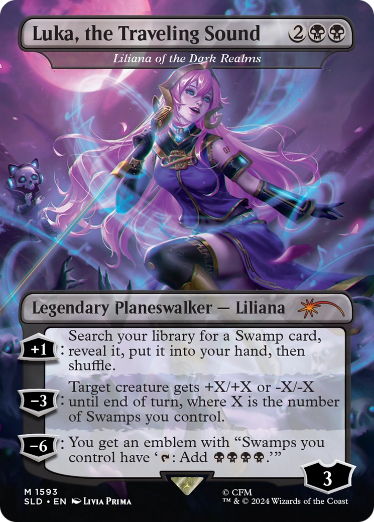 Luka, the Traveling Sound - Liliana of the Dark Realms [Secret Lair Drop Series] | The Time Vault CA