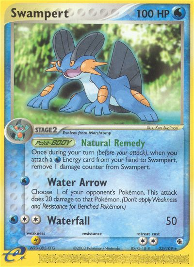 Swampert (23/109) [EX: Ruby & Sapphire] | The Time Vault CA