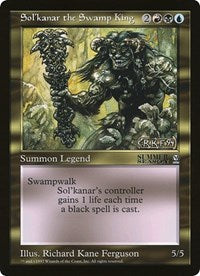 Sol'kanar the Swamp King (Oversized) [Oversize Cards] | The Time Vault CA