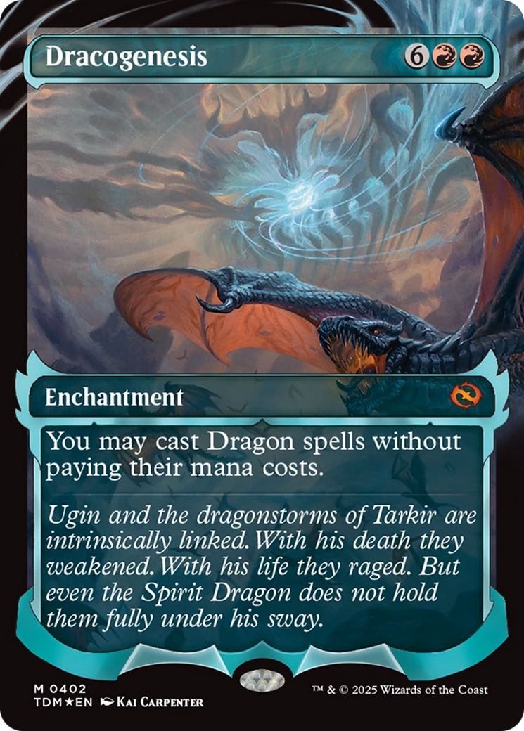 Dracogenesis (0402) (Showcase) [Tarkir: Dragonstorm] | The Time Vault CA