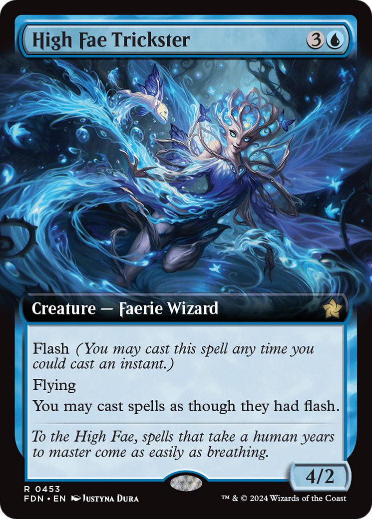 High Fae Trickster (Extended Art) [Foundations] | The Time Vault CA