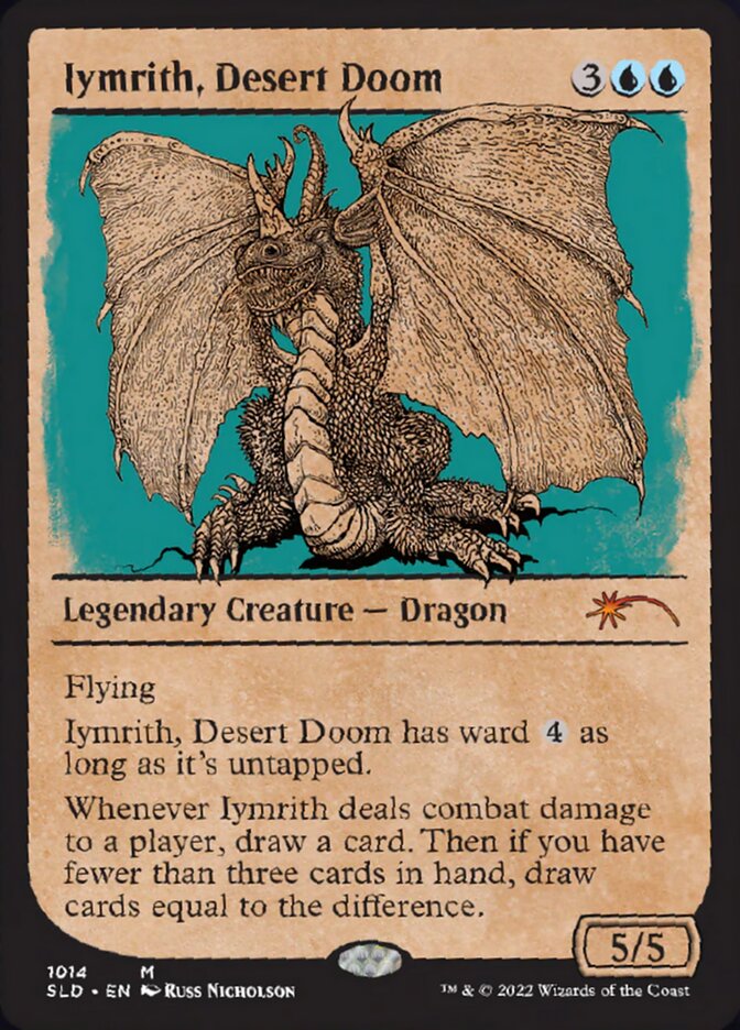 Iymrith, Desert Doom (Showcase) [Secret Lair Drop Series] | The Time Vault CA