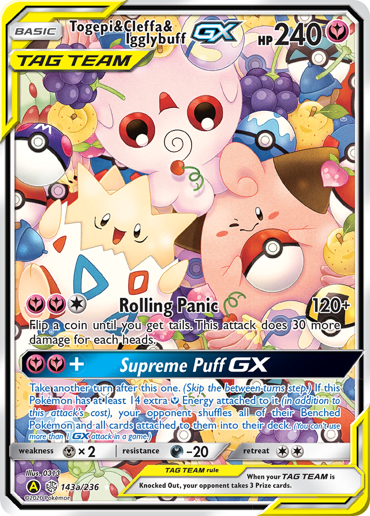 Togepi & Cleffa & Igglybuff GX (143a/236) [Alternate Art Promos] | The Time Vault CA