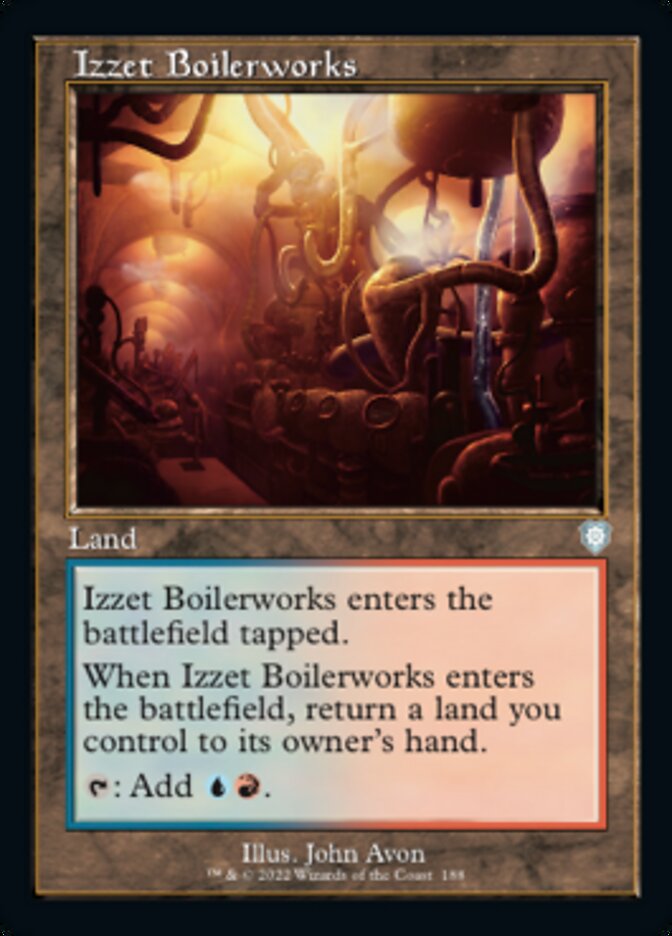 Izzet Boilerworks (Retro) [The Brothers' War Commander] | The Time Vault CA