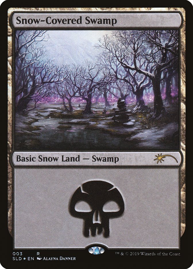 Snow-Covered Swamp (003) [Secret Lair Drop Series] | The Time Vault CA