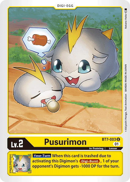 Pusurimon [BT7-003] [Next Adventure] | The Time Vault CA