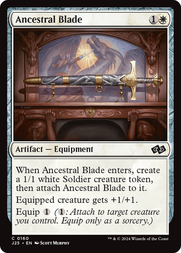 Ancestral Blade [Foundations Jumpstart] | The Time Vault CA