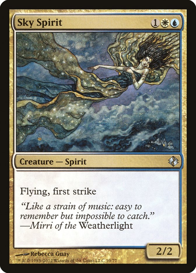 Sky Spirit [Duel Decks: Venser vs. Koth] | The Time Vault CA
