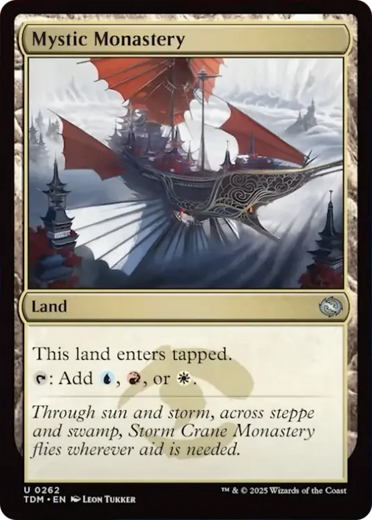 Mystic Monastery [Tarkir: Dragonstorm] | The Time Vault CA