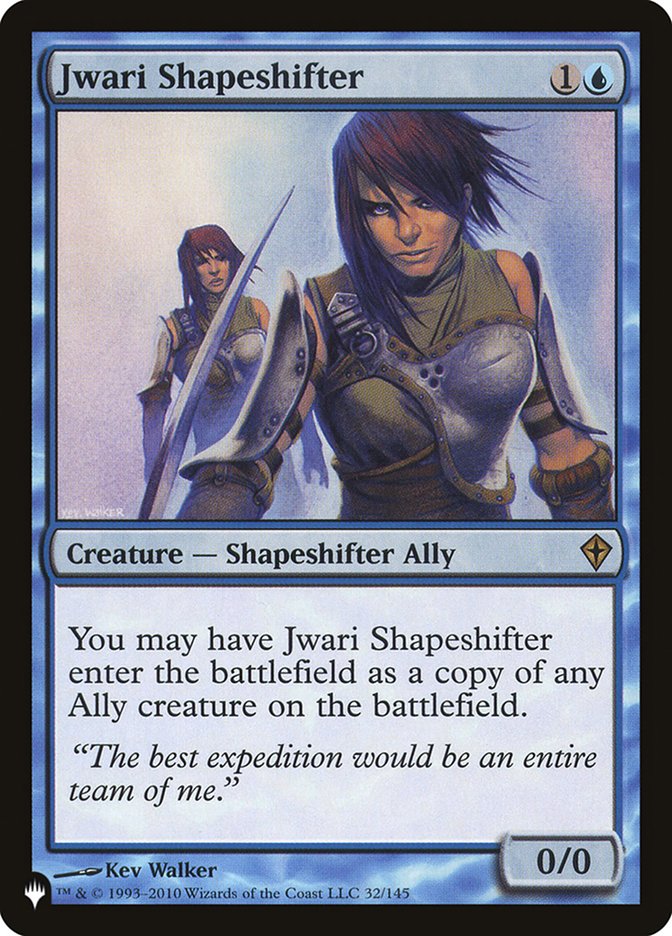 Jwari Shapeshifter [The List] | The Time Vault CA