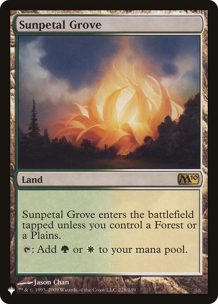 Sunpetal Grove [The List] | The Time Vault CA