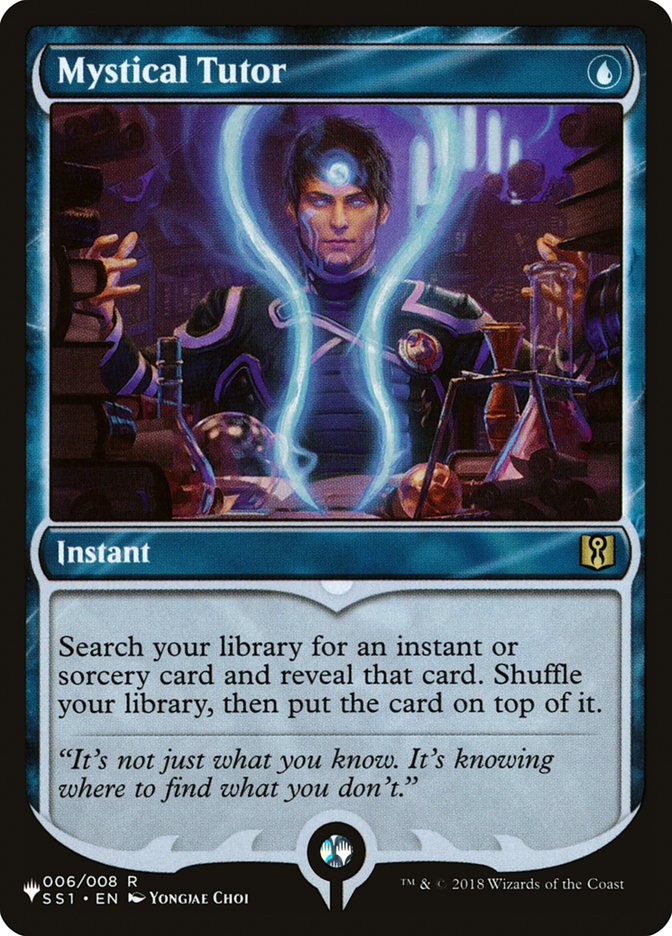 Mystical Tutor [The List] | The Time Vault CA
