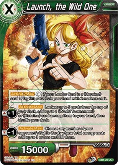 Launch, the Wild One (EB1-25) [Battle Evolution Booster] | The Time Vault CA