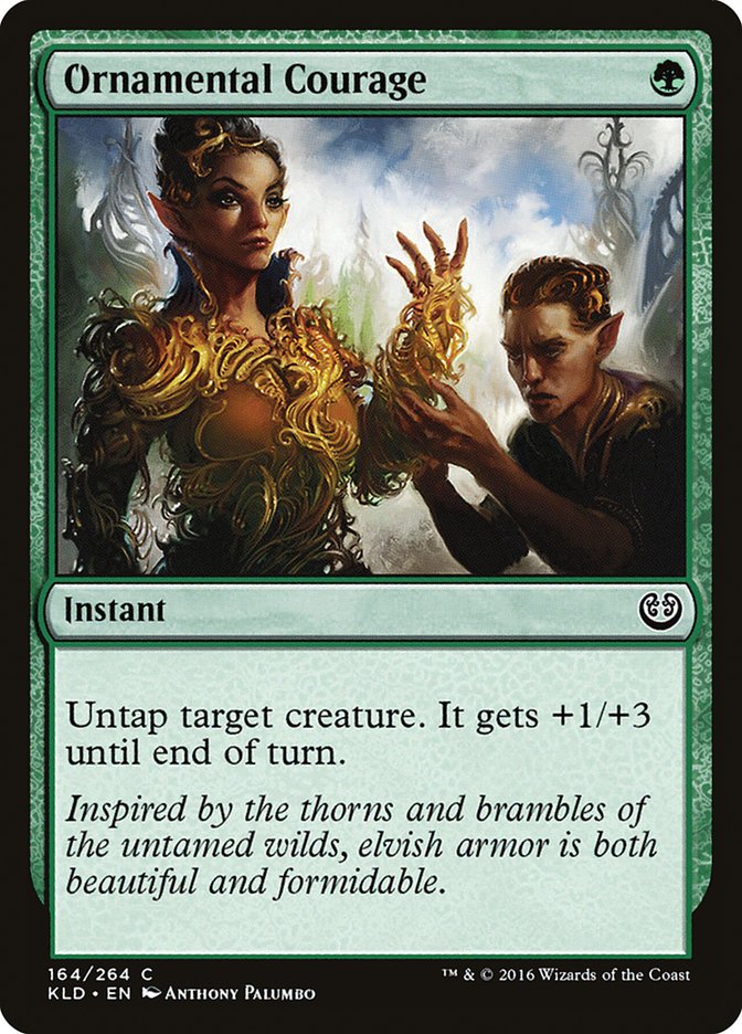 Ornamental Courage [Kaladesh] | The Time Vault CA