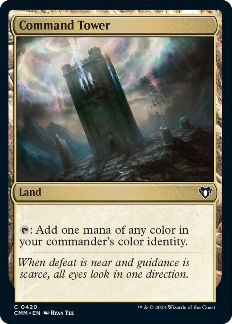 Command Tower [Commander Masters] | The Time Vault CA