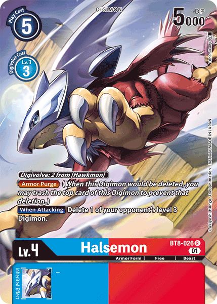 Halsemon [BT8-026] (Alternate Art) [New Awakening] | The Time Vault CA