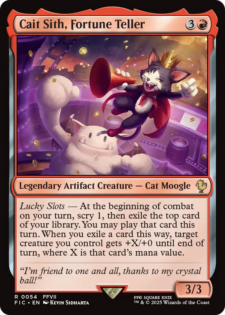 Cait Sith, Fortune Teller [FINAL FANTASY Commander] | The Time Vault CA